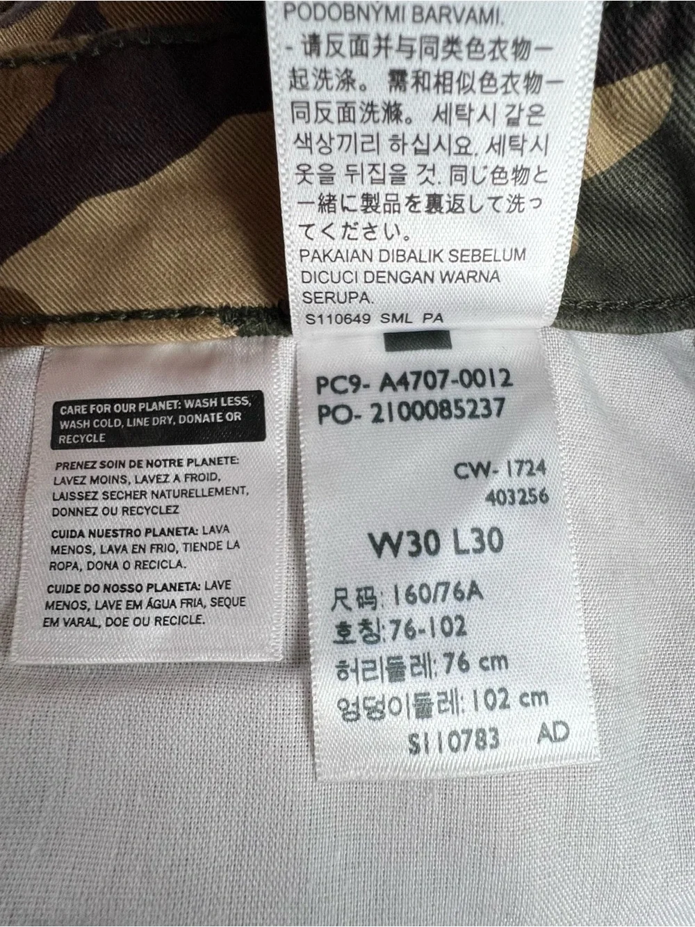 Levis product pair